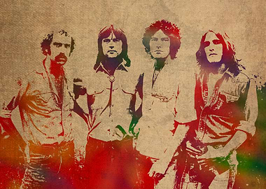 The Eagles Watercolor