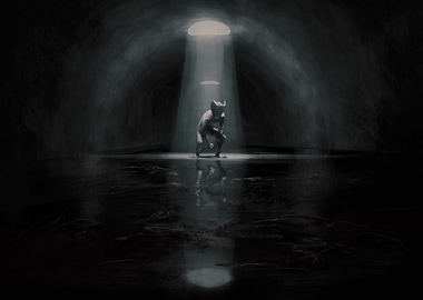 Corvit in the tonnel