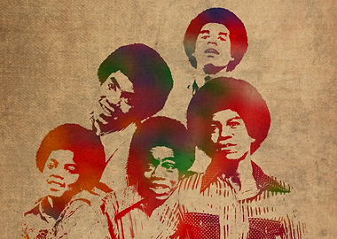 The Jackson Five Portrait