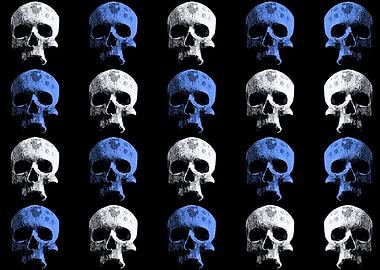 Skulls Pattern