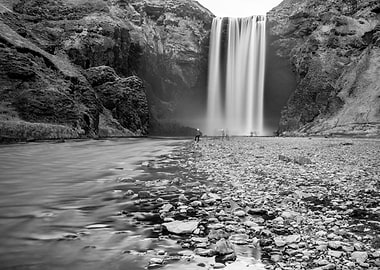 Skogafoss Waterfall