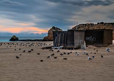 Looking at the sunset!!