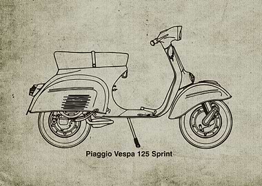 Piaggio Vespa 125 Sprint