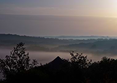 Foggy Morning in France
