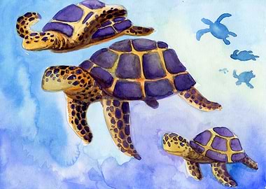 family turtles