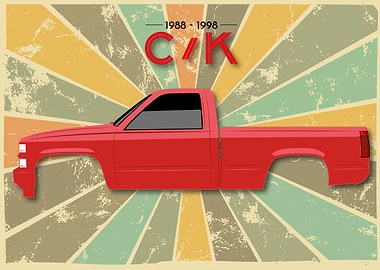 Chevy C/K1500 Truck Retro