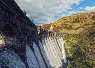 Craig Goch dam 2