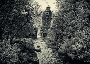 Pen y Garreg from below