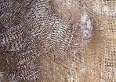 textured jute fabric