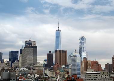 Lower manhattan view