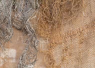 textured jute fabric