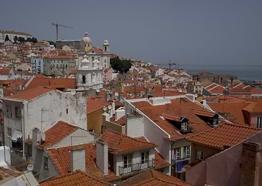 Lisbon Port Old town