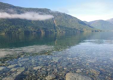 Sproat Lake crystal waters