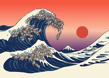 The Great Wave of Sloths