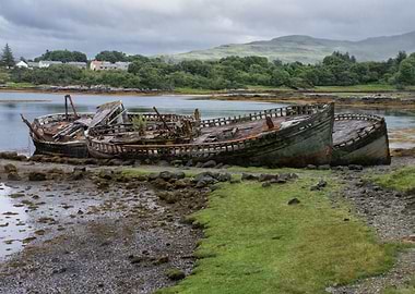 Old Boats - Isle of Skye