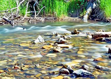 Mountian Valley river