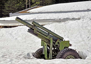 Canadian Anti Aircraft Gun