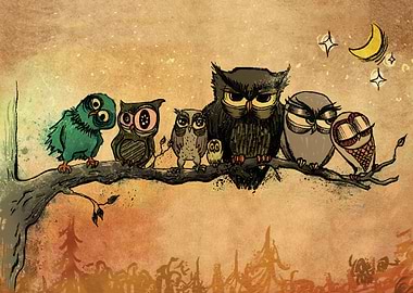 Nighttime Owls
