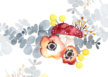 Watercolour Woodland