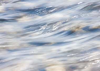 Gentle waves on the water