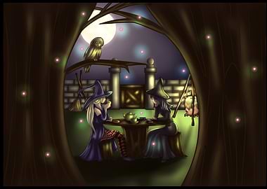 Witch Tea Party