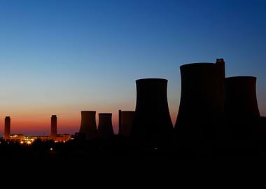 Power Station at dusk