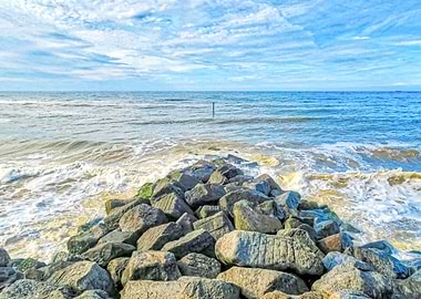 Sheringham Beach Seascape