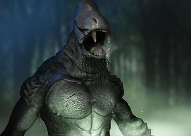 Swamp Creature design