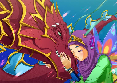 sorry hijab dragon