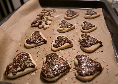 Homemade Christmas cookies