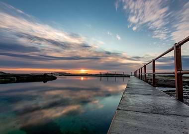 Curl Curl Pool Sunrise