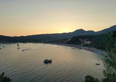 Mountains Arround Sea