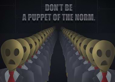 puppet of the norm