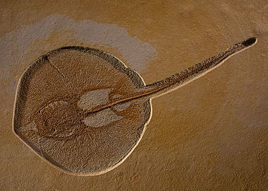 Stingray Fossil