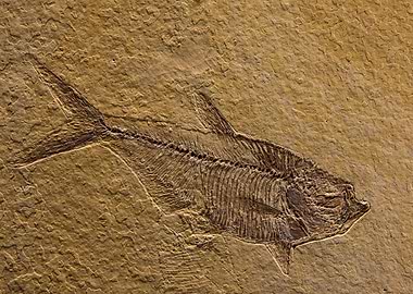Fossilised Fish