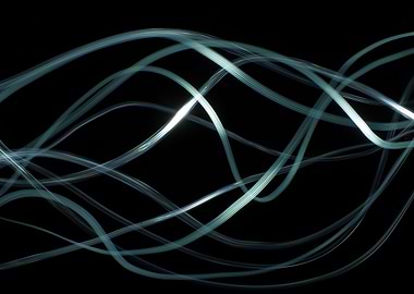 Light painting lines