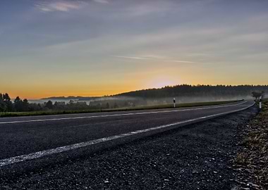 Road in the Morning