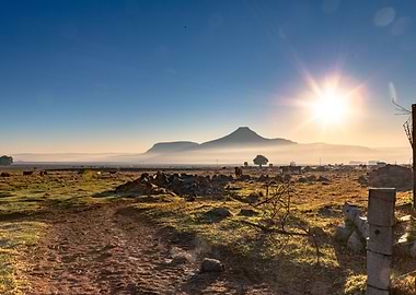 Early morning in Clarens