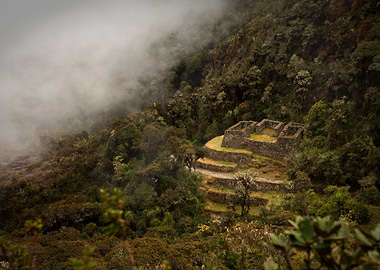 Ancient Inca Ruins in Peru