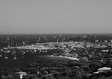 The village Saint Tropez