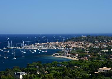 The village of SaintTropez