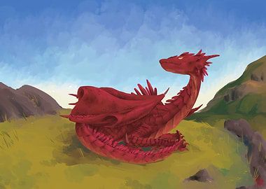 Red Dragoness