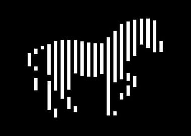 Black Zebra White Stripes