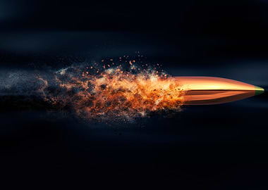 Flying bullet