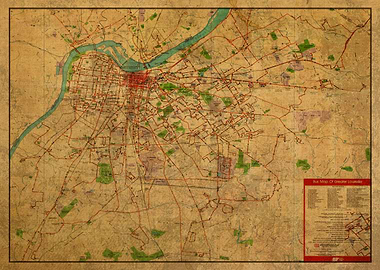 Louisville Street Map