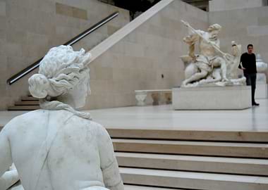 Inside the Louvre Museum