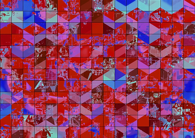 geometric square pattern