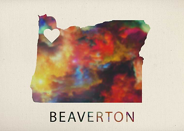 Beaverton Oregon Map