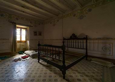 Abandoned bedroom