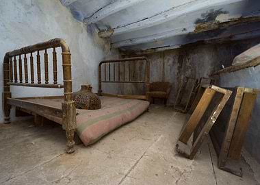Abandoned bedroom